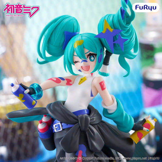 Hatsune Miku Muchute Figure -Paint Girl Another Color ver.-