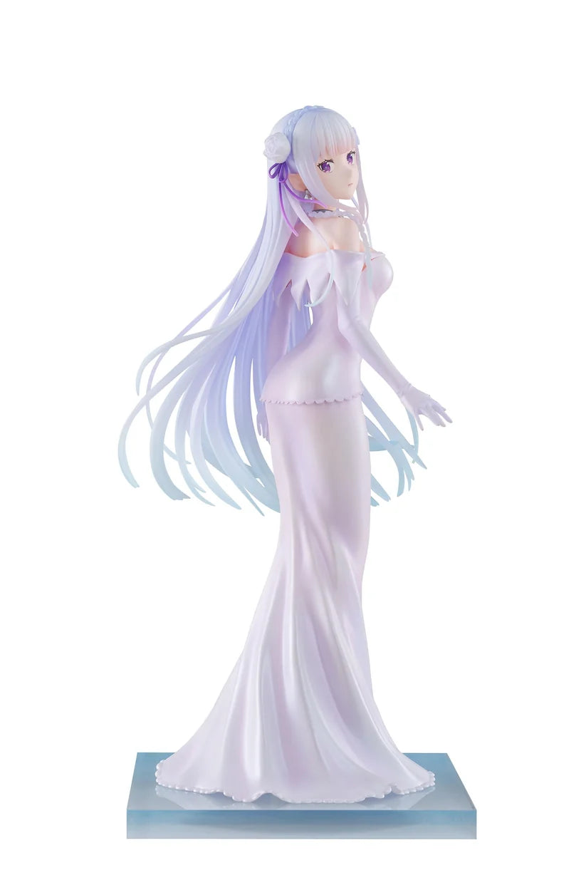 Re:ZERO -Starting Life in Another World- Emilia Wedding dress Ver. 1/7 Complete Figure