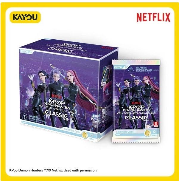 (Blind Box) KPOP demon hunter collectible trading cards classic edition 01 Pack