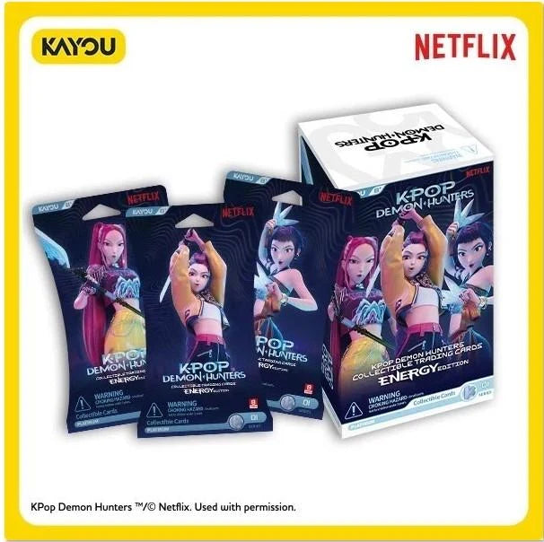 KPOP demon hunter collectible trading cards energy edition 01 Pack