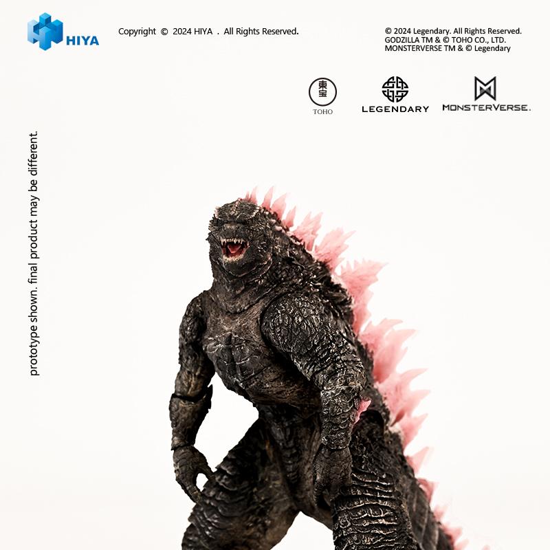 HIYA Exquisite Basic Series None Scale 7 Inch Godzilla x Kong The New Empire Godzilla Evolved Ver. Action Figure