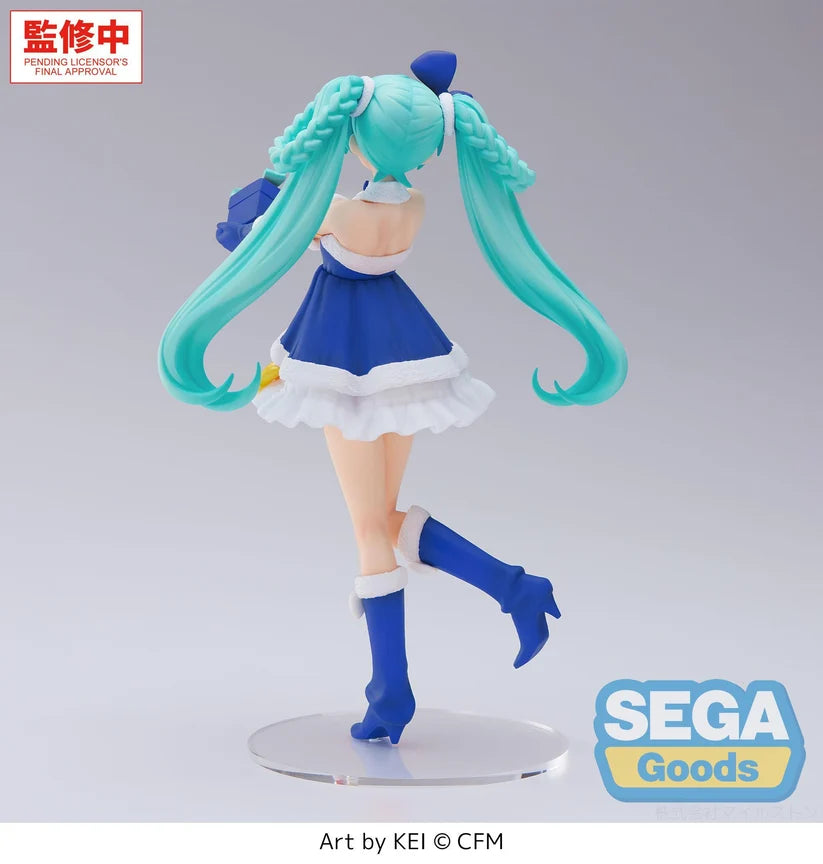 "Hatsune Miku Series" High Premium Figure "Hatsune Miku" Sapphire Christmas Ver.
