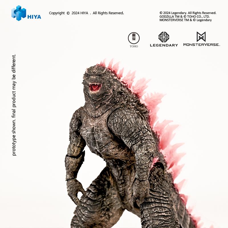 HIYA Exquisite Basic Series None Scale 7 Inch Godzilla x Kong The New Empire Godzilla Evolved Ver. Action Figure