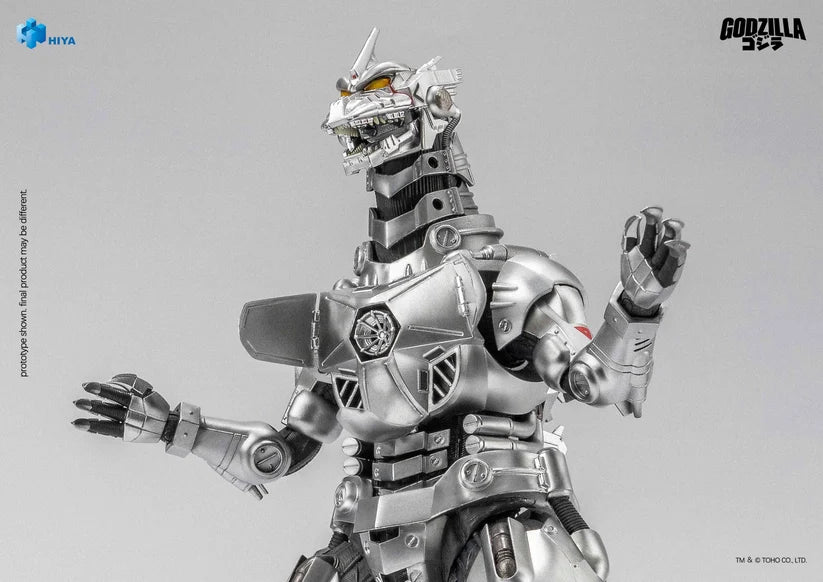 HIYA Exquisite Basic Series None Scale 7.7 Inch GODZILLA AGAINST MECHAGODZILLA Mechagodzilla MFS-3 Action Figure