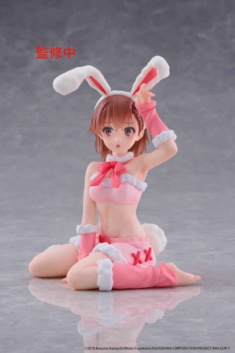 A Certain Scientific Railgun MOFLOCK Figure - Mikoto Misaka (Fluffy Bunny Ver.)
