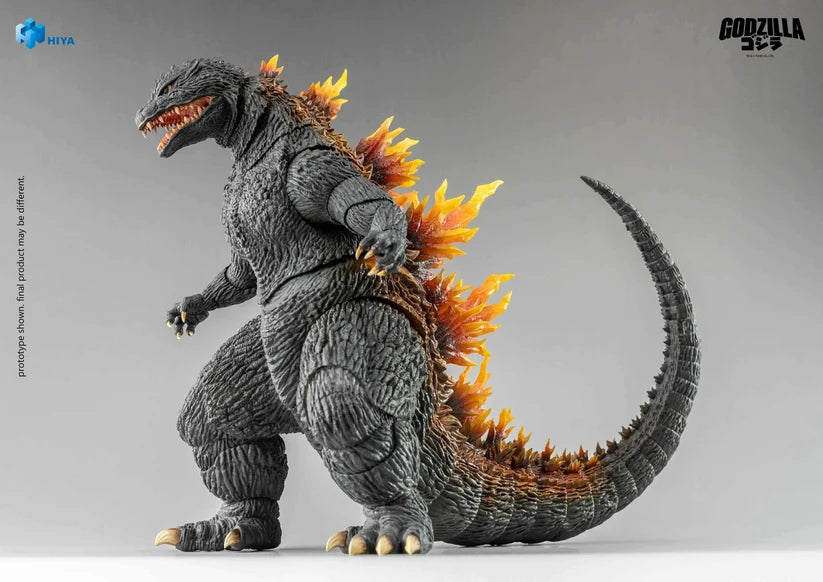 HIYA Exquisite Basic Series None Scale 7 Inch Godzilla 2000 Heat Ray Godzilla Action Figure