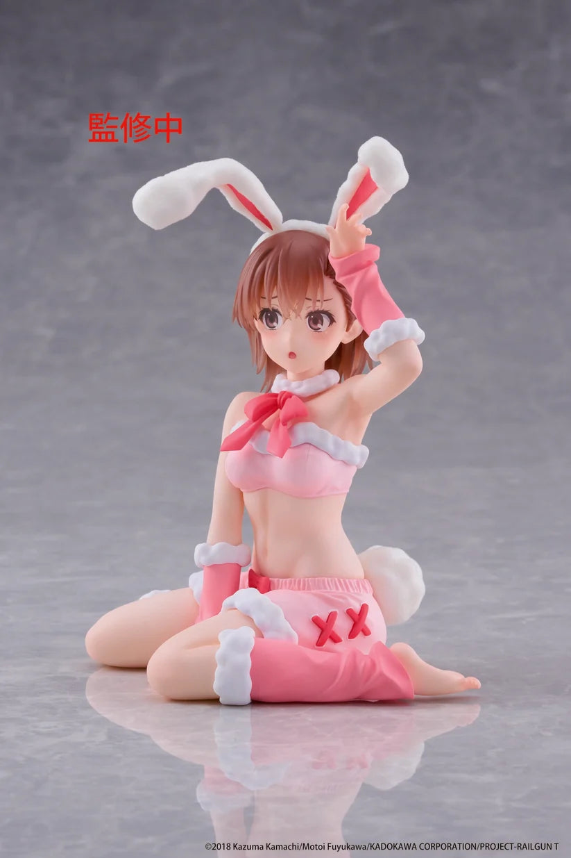 A Certain Scientific Railgun MOFLOCK Figure - Mikoto Misaka (Fluffy Bunny Ver.)