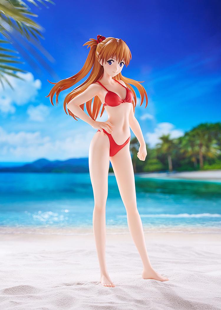 Rebuild of Evangelion POP UP PARADE BEACH QUEENS Asuka Shikinami Langley (Bikini Style) L Size