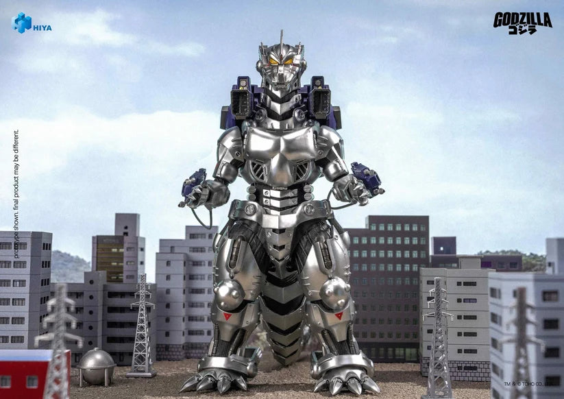 HIYA Exquisite Basic Series None Scale 7.7 Inch GODZILLA AGAINST MECHAGODZILLA Mechagodzilla MFS-3 Action Figure