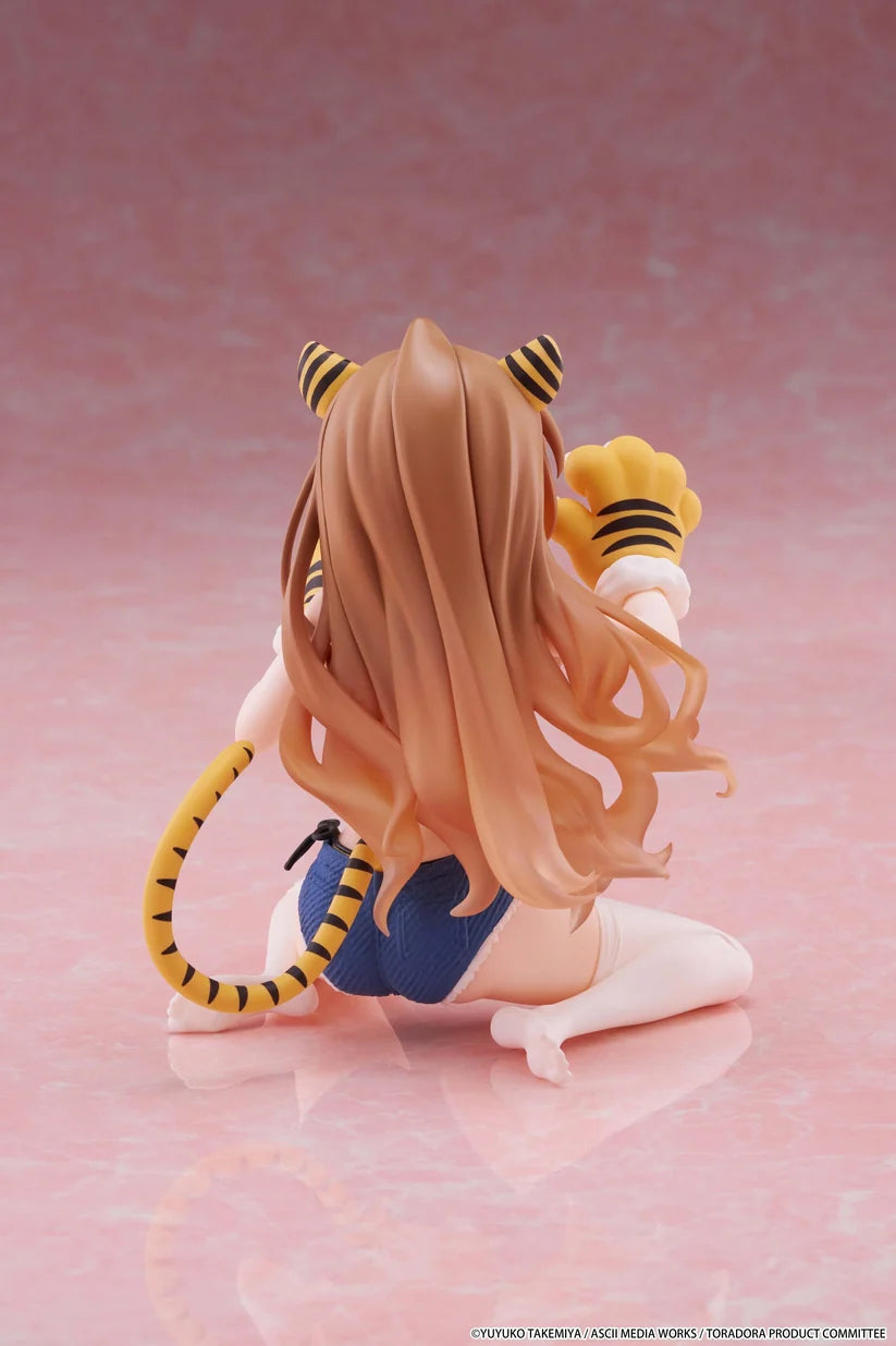 Toradora! Desktop Cute Figure - Taiga Aisaka (Tiger Costume Swimwear Ver.)