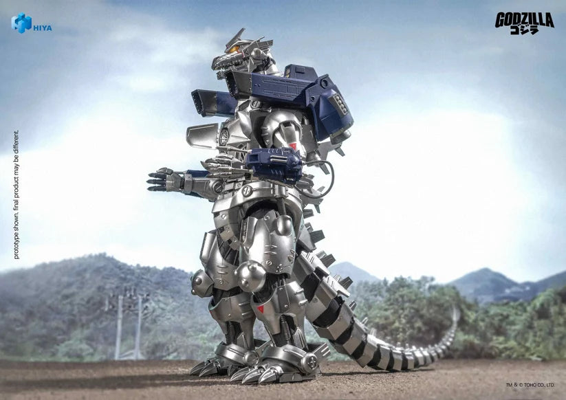 HIYA Exquisite Basic Series None Scale 7.7 Inch GODZILLA AGAINST MECHAGODZILLA Mechagodzilla MFS-3 Action Figure