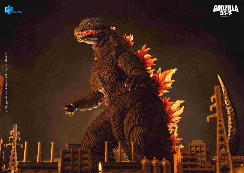 HIYA Exquisite Basic Series None Scale 7 Inch Godzilla 2000 Heat Ray Godzilla Action Figure