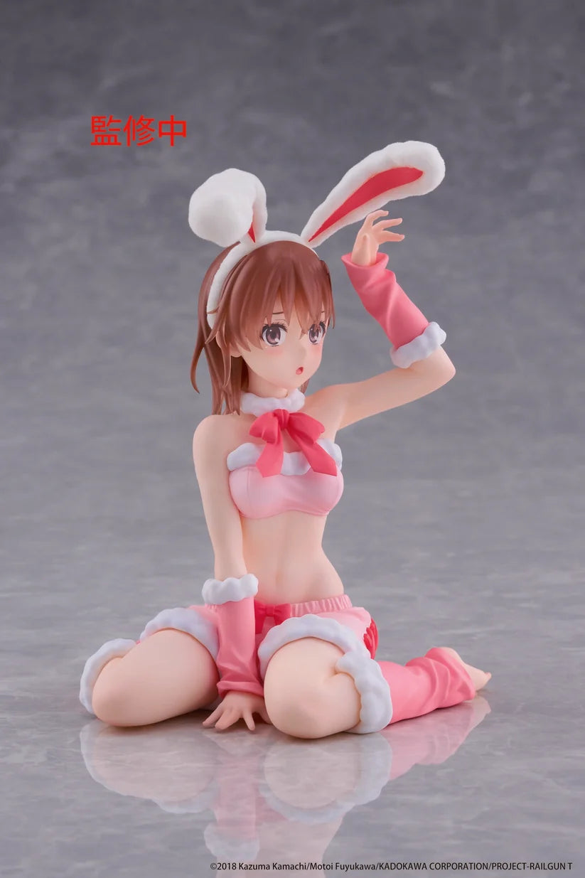 A Certain Scientific Railgun MOFLOCK Figure - Mikoto Misaka (Fluffy Bunny Ver.)