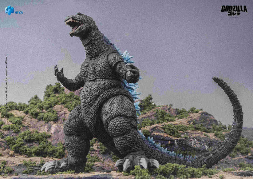 HIYA Exquisite Basic Series None Scale 7 Inch Original Classic Godzilla, Mothra and King Ghidorah: Giant Monsters All-Out Attack (2001) Heat Ray Godzilla Action Figure