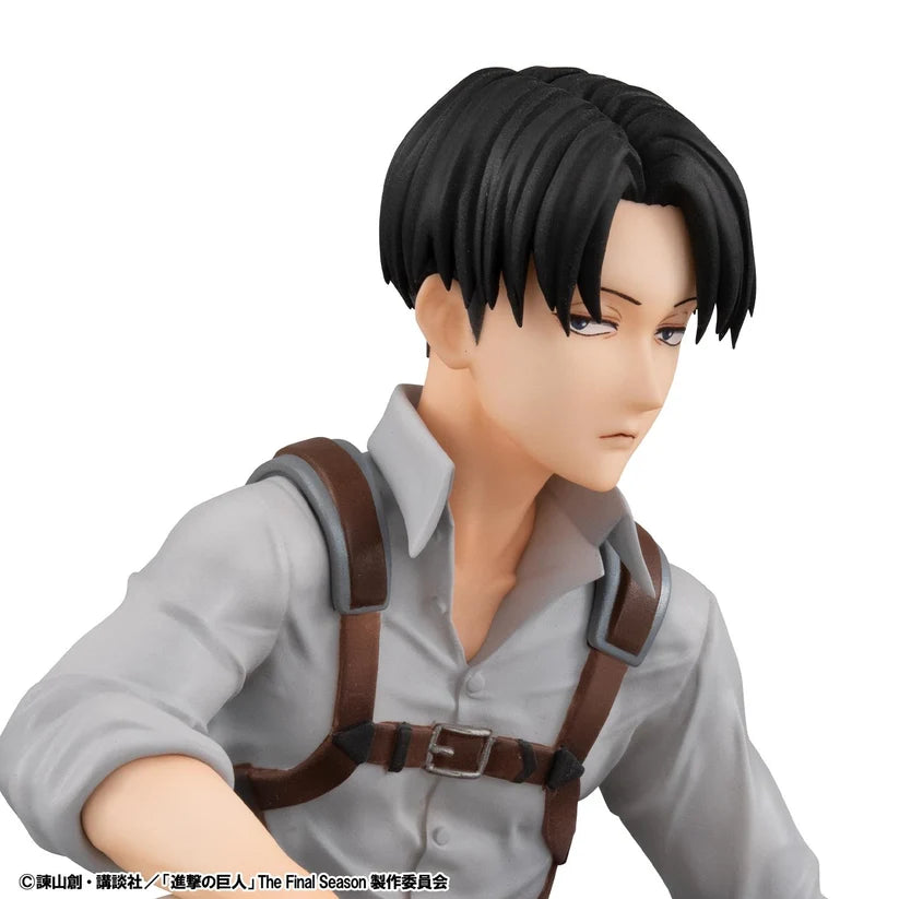 G.E.M. Series Attack on Titan Palm size Squad Captain Levi