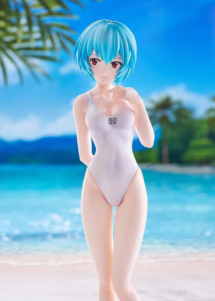 Rebuild of Evangelion POP UP PARADE BEACH QUEENS Rei Ayanami (One-Piece Style) L Size