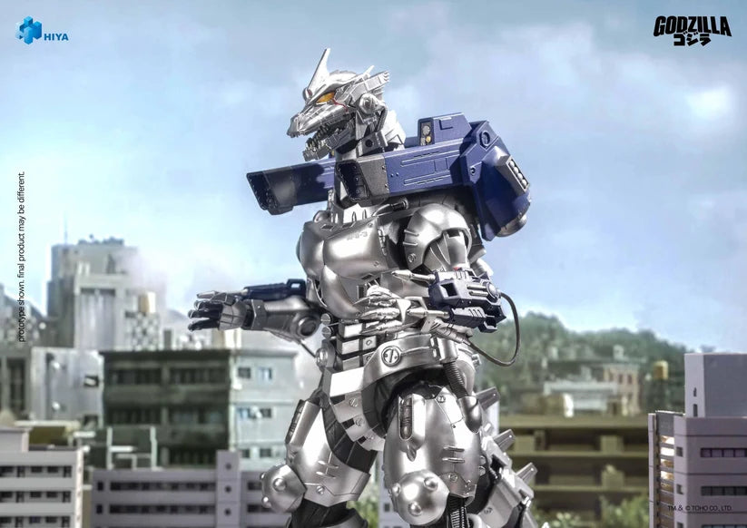 HIYA Exquisite Basic Series None Scale 7.7 Inch GODZILLA AGAINST MECHAGODZILLA Mechagodzilla MFS-3 Action Figure