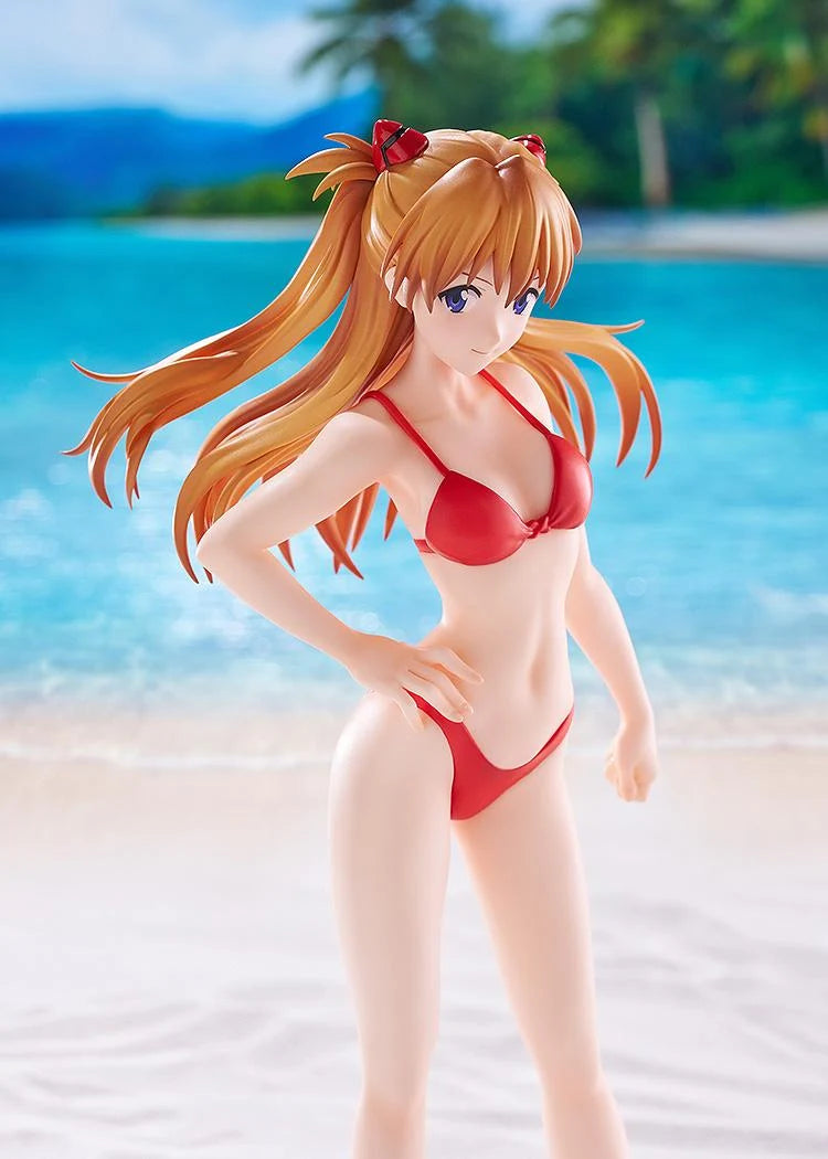 Rebuild of Evangelion POP UP PARADE BEACH QUEENS Asuka Shikinami Langley (Bikini Style) L Size