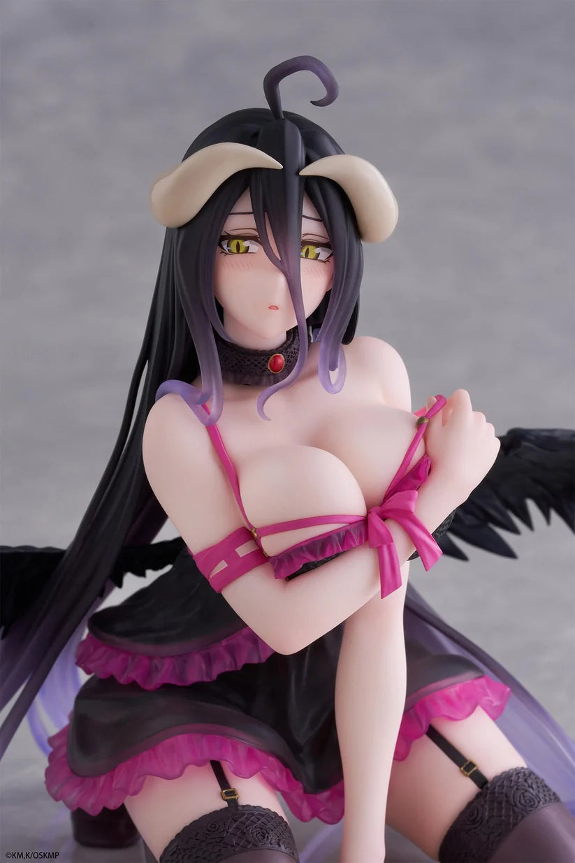 Overlord Desktop Cute Figure - Albedo (Negligee ver.)