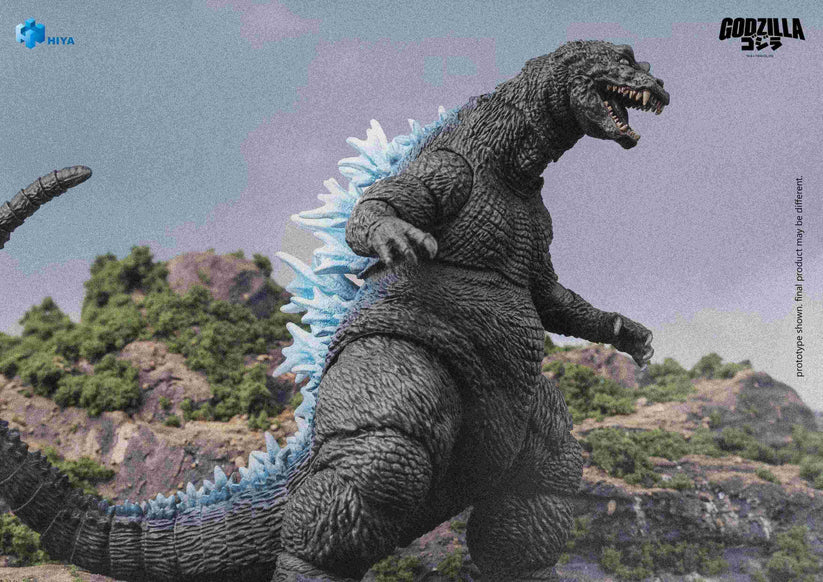 HIYA Exquisite Basic Series None Scale 7 Inch Original Classic Godzilla, Mothra and King Ghidorah: Giant Monsters All-Out Attack (2001) Heat Ray Godzilla Action Figure