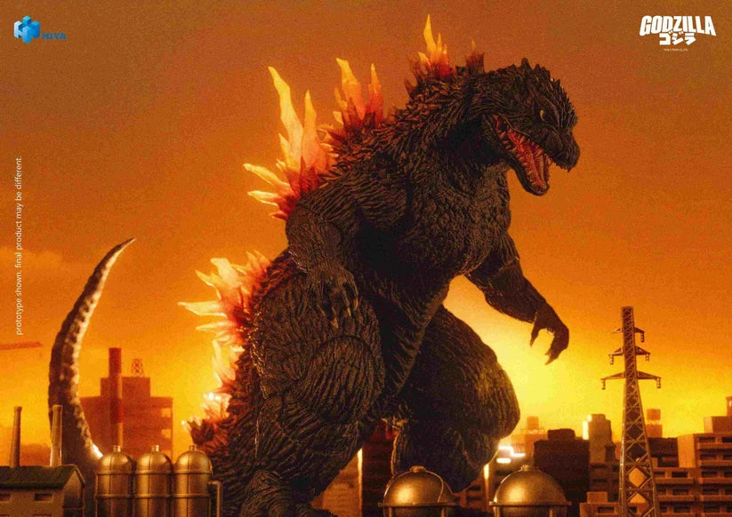 HIYA Exquisite Basic Series None Scale 7 Inch Godzilla 2000 Heat Ray Godzilla Action Figure