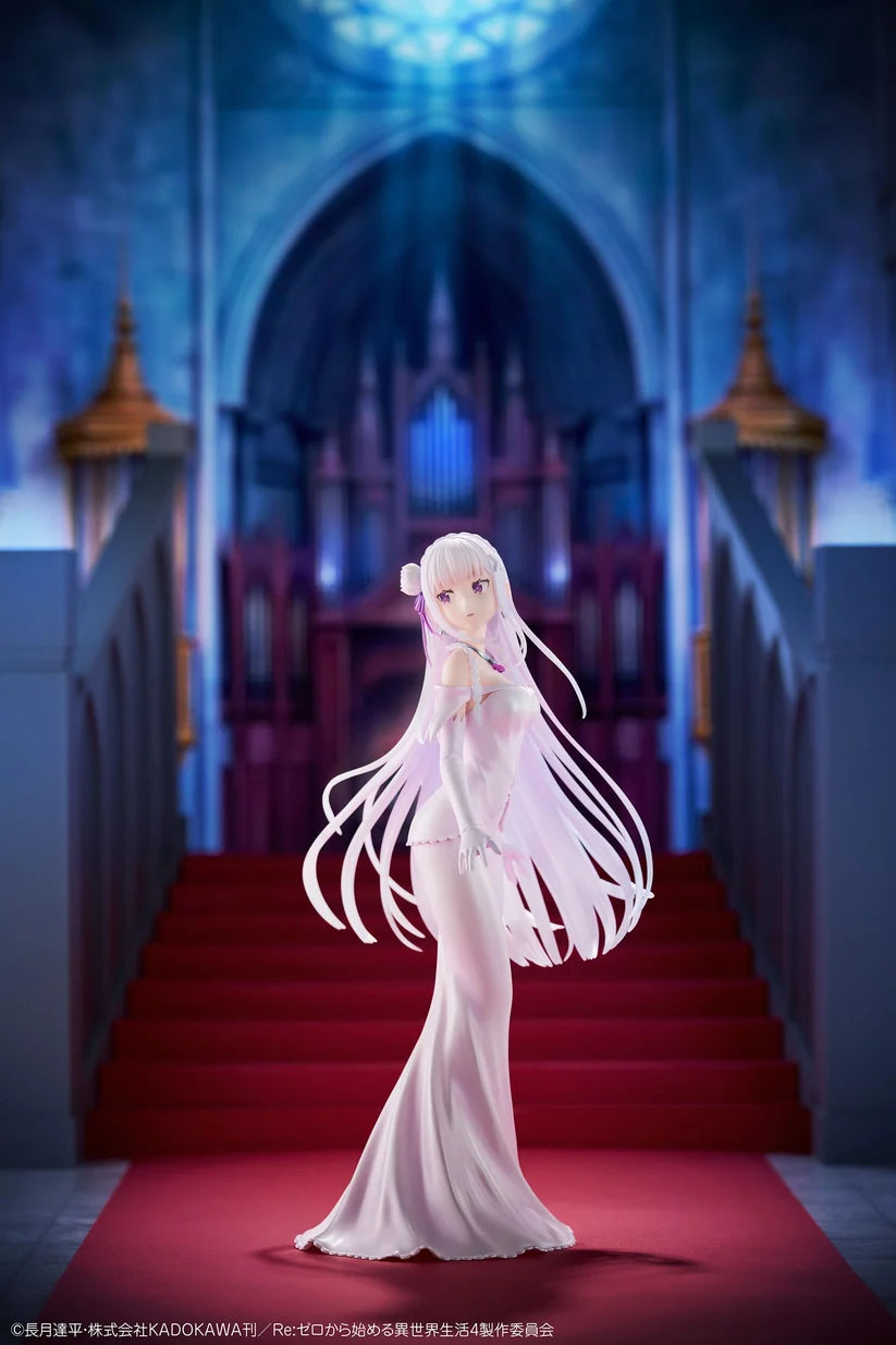 Re:ZERO -Starting Life in Another World- Emilia Wedding dress Ver. 1/7 Complete Figure
