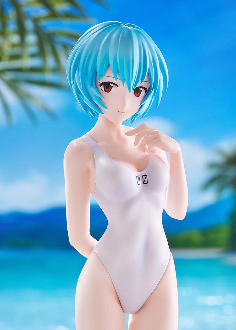 Rebuild of Evangelion POP UP PARADE BEACH QUEENS Rei Ayanami (One-Piece Style) L Size
