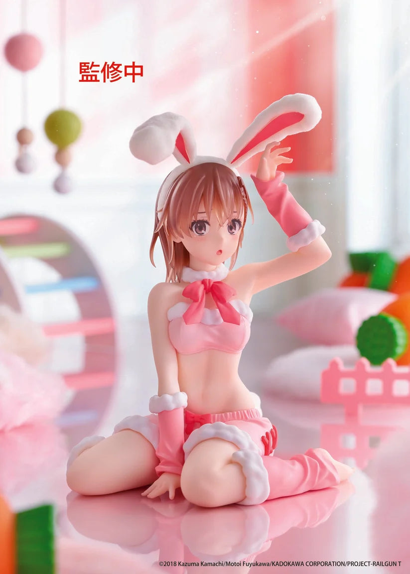 A Certain Scientific Railgun MOFLOCK Figure - Mikoto Misaka (Fluffy Bunny Ver.)