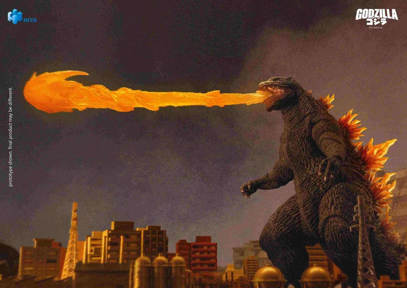 HIYA Exquisite Basic Series None Scale 7 Inch Godzilla 2000 Heat Ray Godzilla Action Figure