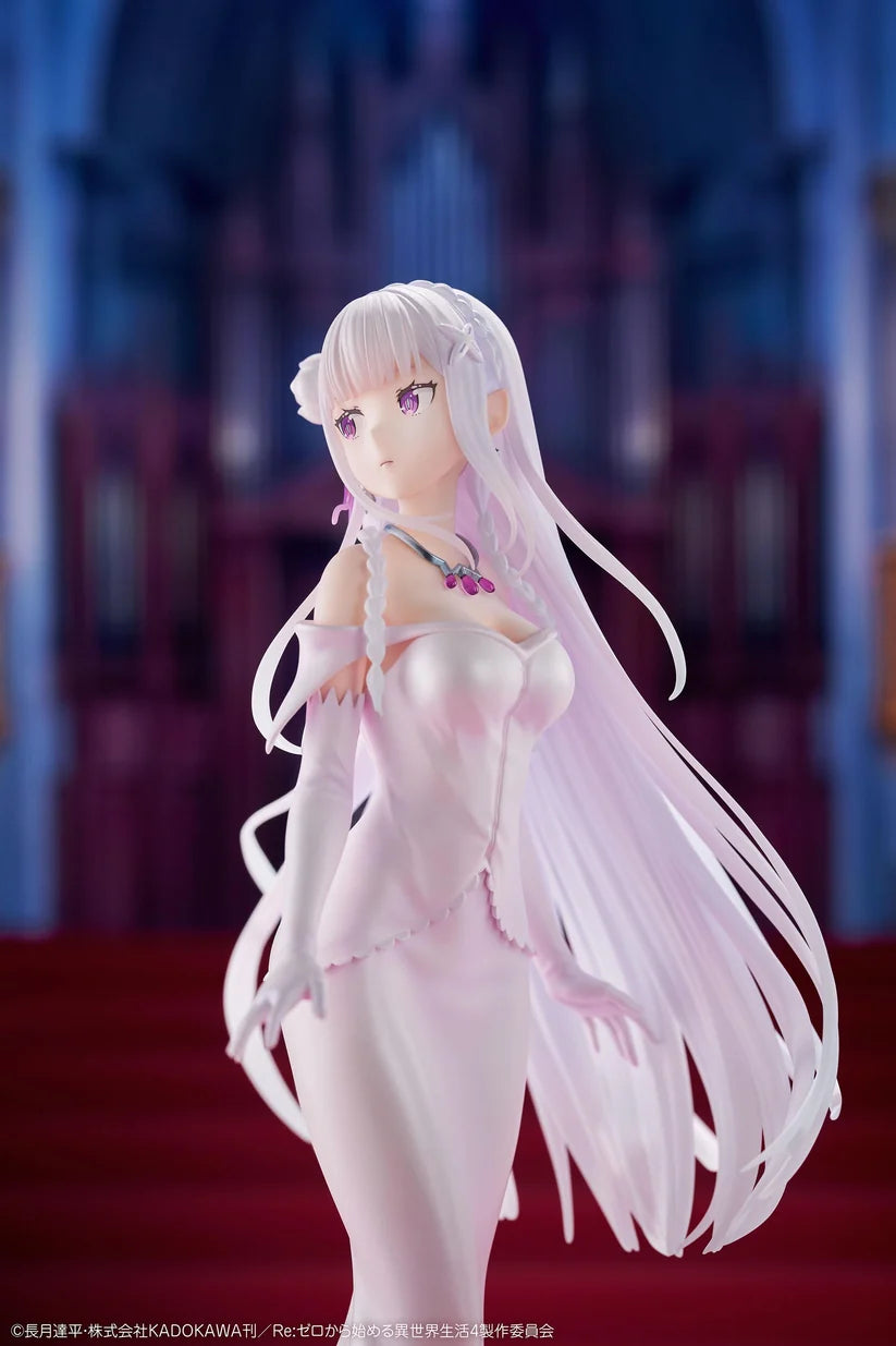 Re:ZERO -Starting Life in Another World- Emilia Wedding dress Ver. 1/7 Complete Figure