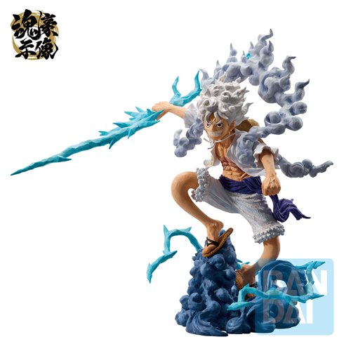 One Piece Monkey D. Luffy Gear 5 EX Devils Volume 3 Ichibansho Statue