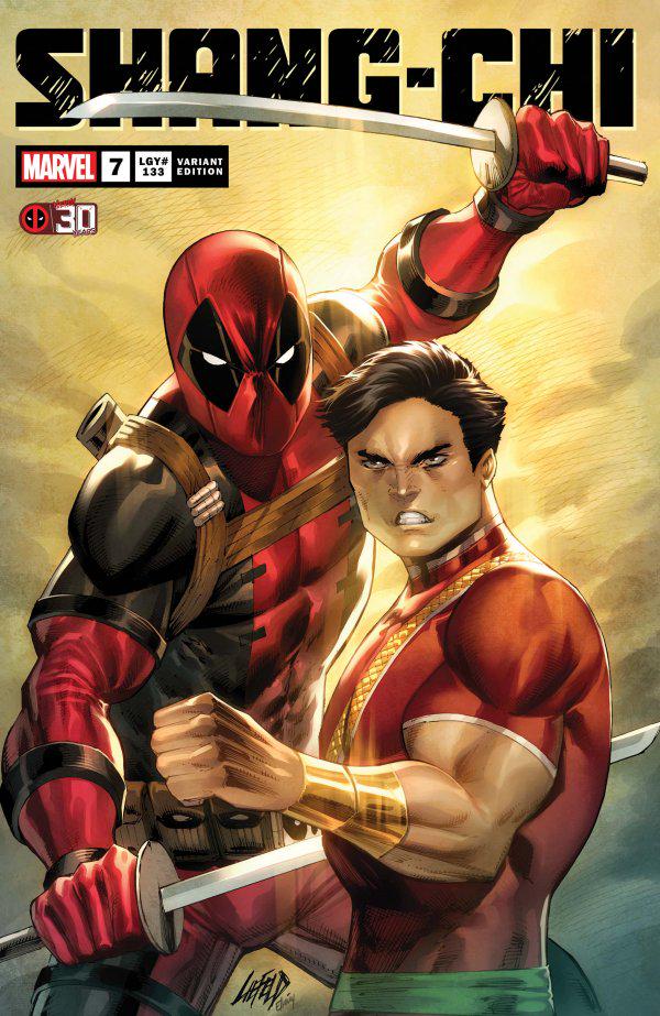 Shang-Chi #7 Lifefeld Deadpool 30th Variant