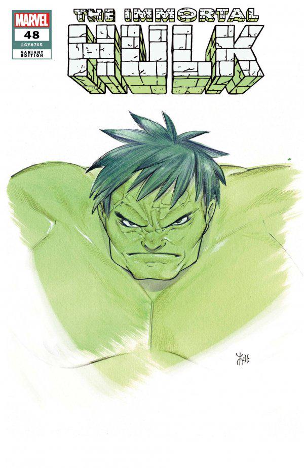 Immortal Hulk  #48 Momoko Marvel Anime Var