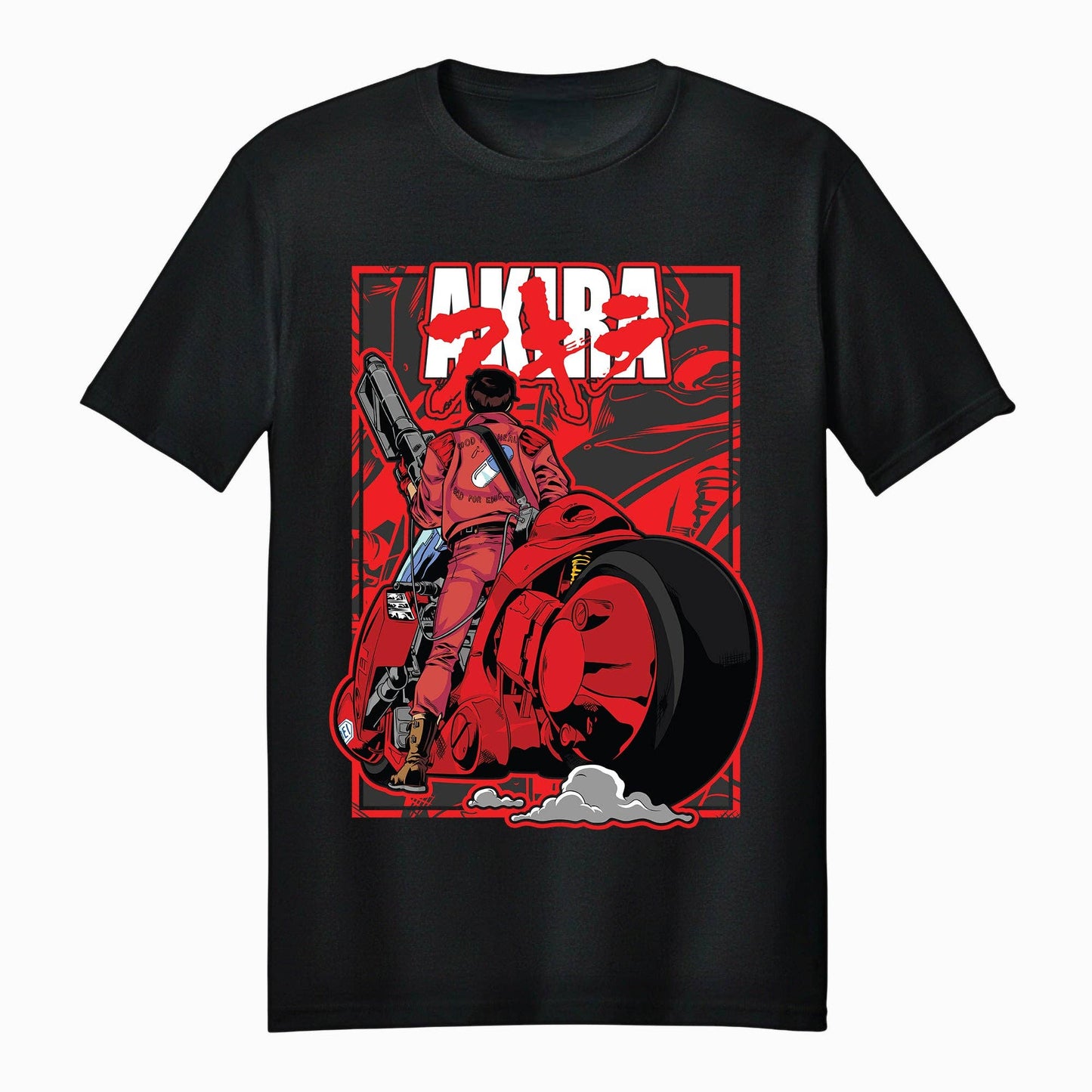 Akira Kaneda Neo-Tokyo Biker Adult Unisex T-Shirt