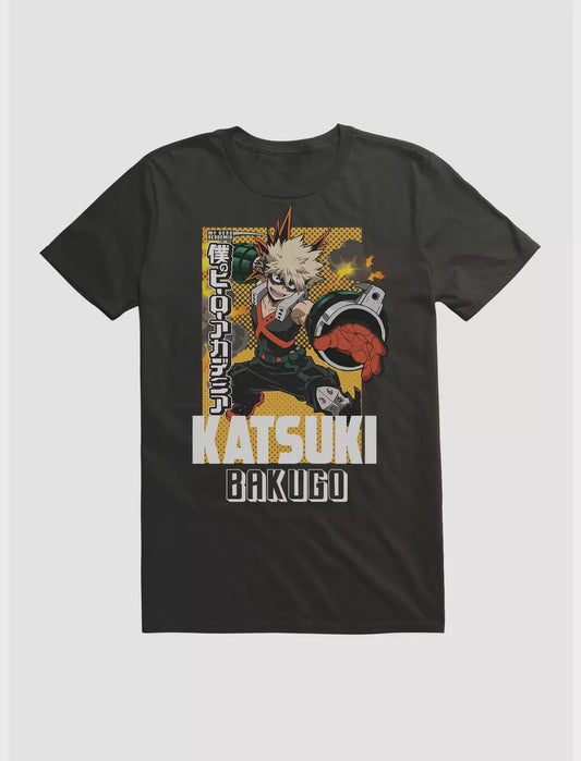 My Hero Academia S3   Katsuki Bakugo Men T Shirt Ge40251 Xxl