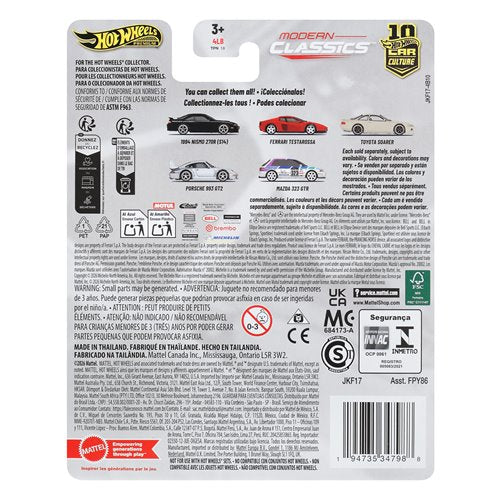 Hot Wheels Car Culture Modern Classics Mazda 323 GTR Premium 1:64 Fahrzeug