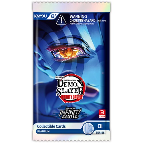 Demon Slayer: Kimetsu no Yaiba Infinity Castle Movie Edition 001 Collectible Trading Cards Booster Pack