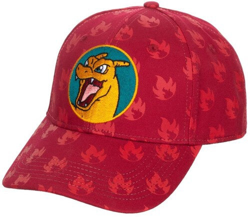 Pokemon Charizard Snapback Baseball Cap