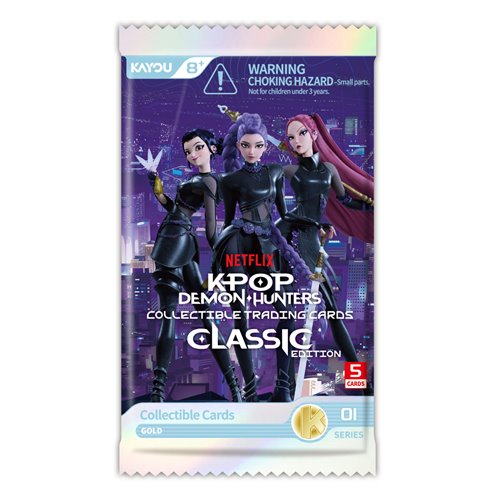 KPop Demon Hunters World Tour Classic Edition Collector Box 001 Collectible Trading Cards Pack