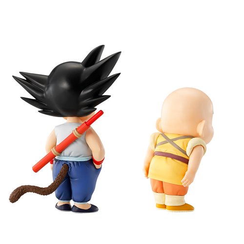 Estatua Ichibansho Masterlise de Dragon Ball Hijo Goku y Krilin - Sesión de Entrenamiento de Hijo Goku