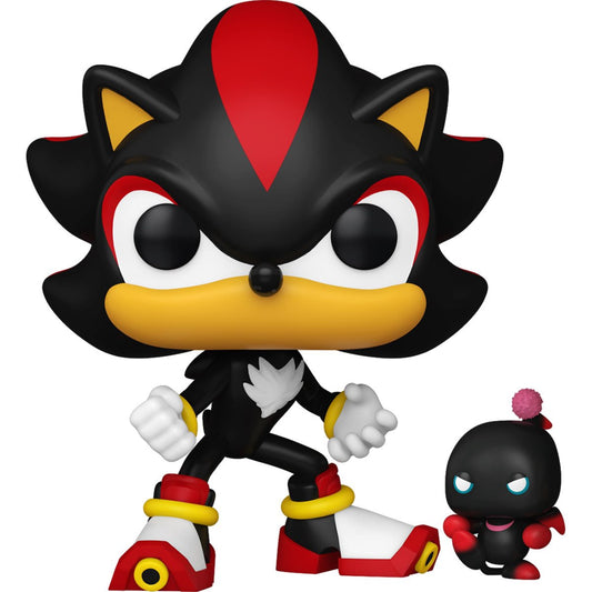 Sonic The Hedgehog Shadow Funko Pop Vinyl Figure With Dark Chao Buddy 1035