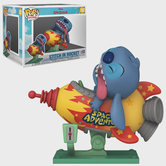 Lilo  Stitch Stitch In Rocket Funko Pop