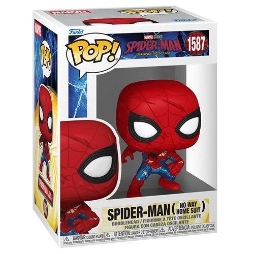 Spider-Man: Brand New Day Spider-Man (No Way Home Suit) Funko Pop! Vinyl Figure #1587