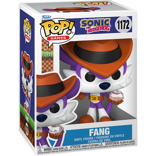 Figura de vinilo Funko Pop de Fang de Sonic the Hedgehog n.º 1172