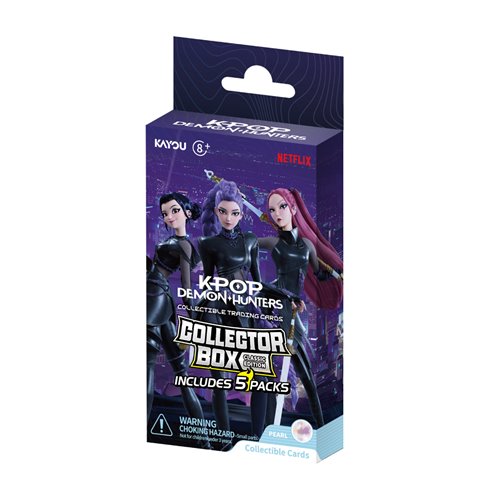 KPop Demon Hunters World Tour Classic Edition Collector Box 001 Collectible Trading Card 5-Pack