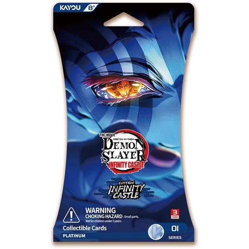 Demon Slayer: Kimetsu no Yaiba Infinity Castle Movie Edition 001 Collectible Trading Cards Booster Pack