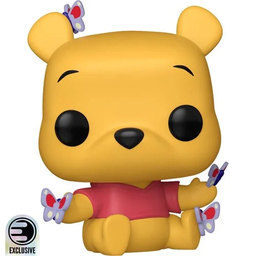 Winnie the Pooh Pooh with Butterflies Funko Pop! Vinyl Figure #1776 - Entertainment Earth Exclusive