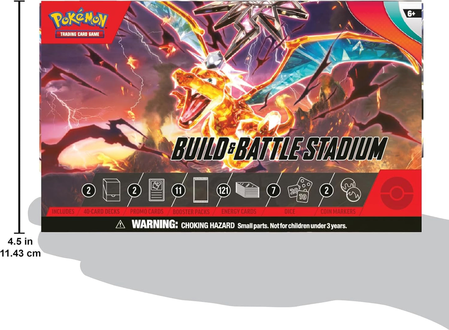 Pokemon Tcg Scarlet  Violet Obsidian Flames   Build  Battle Stadium