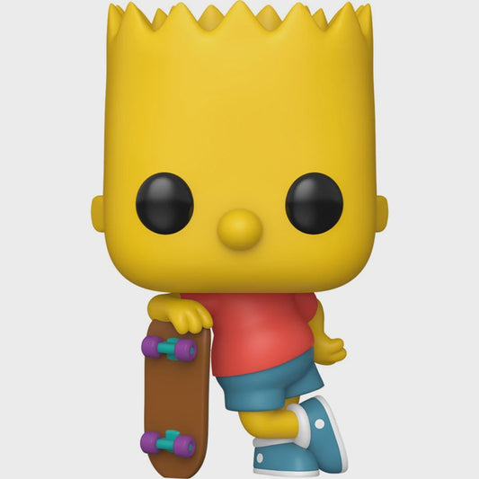 The Simpsons Bart Simpson With Skateboard Funko Pop Vinyl Figure 1652