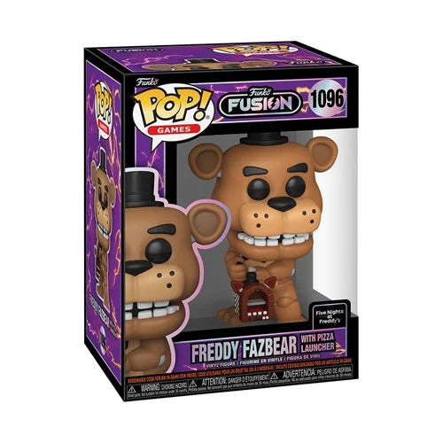 Funko Fusion Five Nights at Freddy's Freddy Fazbear with Pizza Launcher Funko Pop! Vinyl Figure #1096